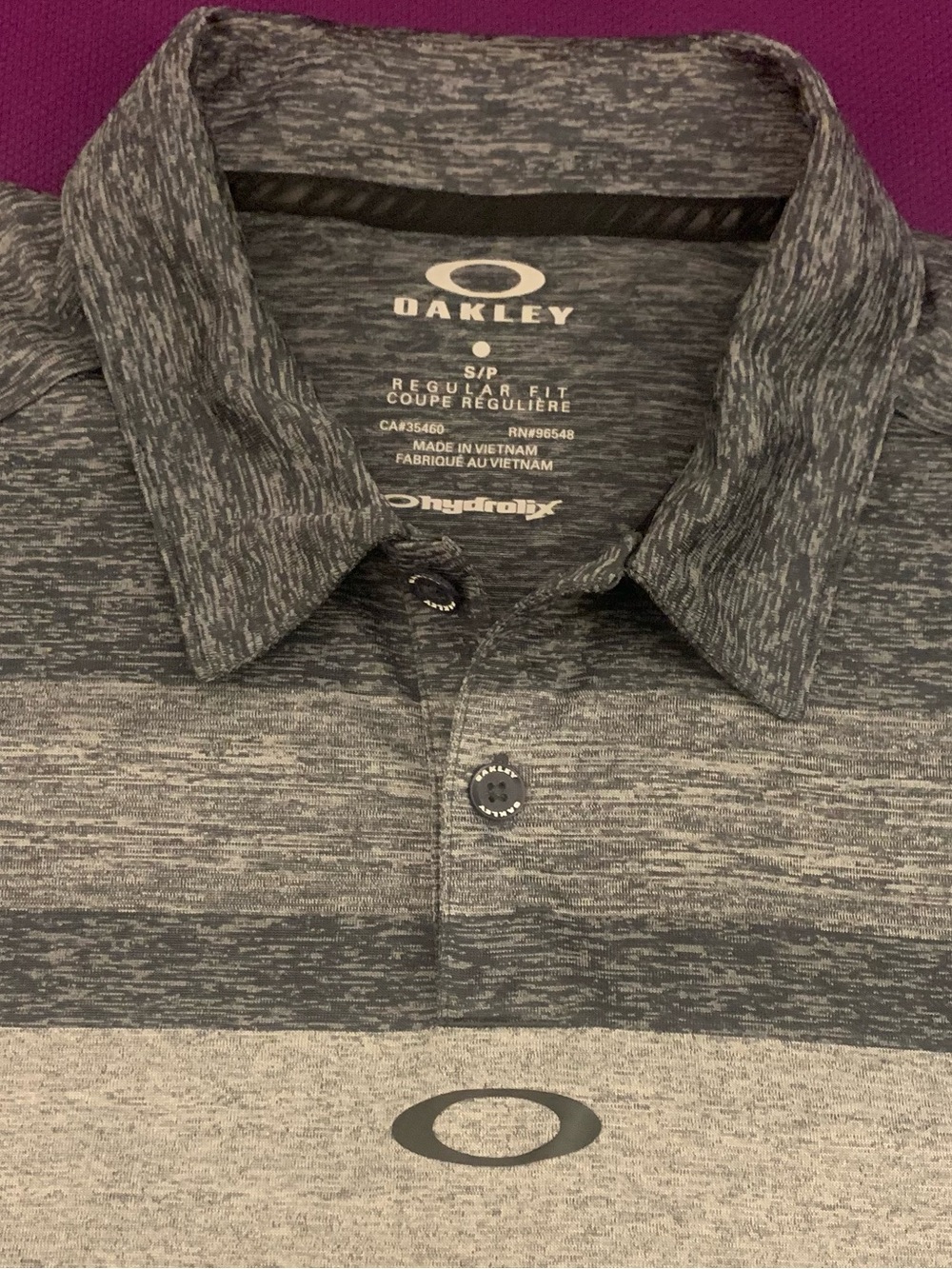 OAKLEY SS 3 Toned Grey Hydrolix Polo